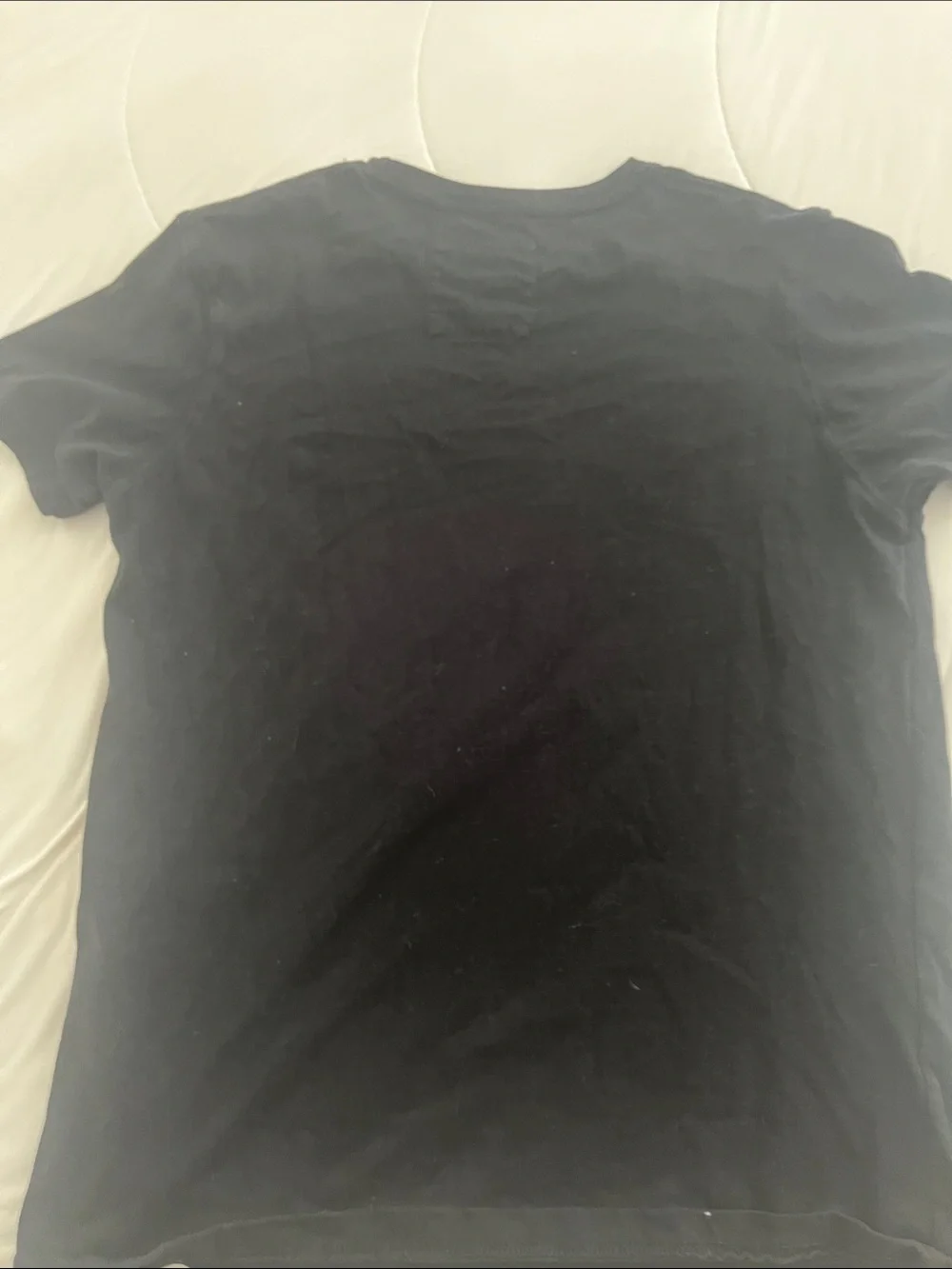 Nike Black Graphic Tee with Neon Drip Design